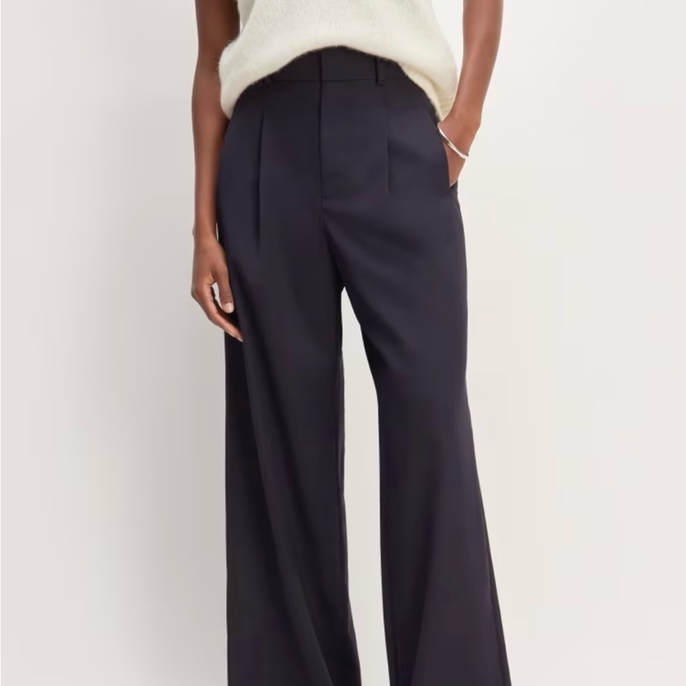 NWT Everlane Italian wool way high drape pant.